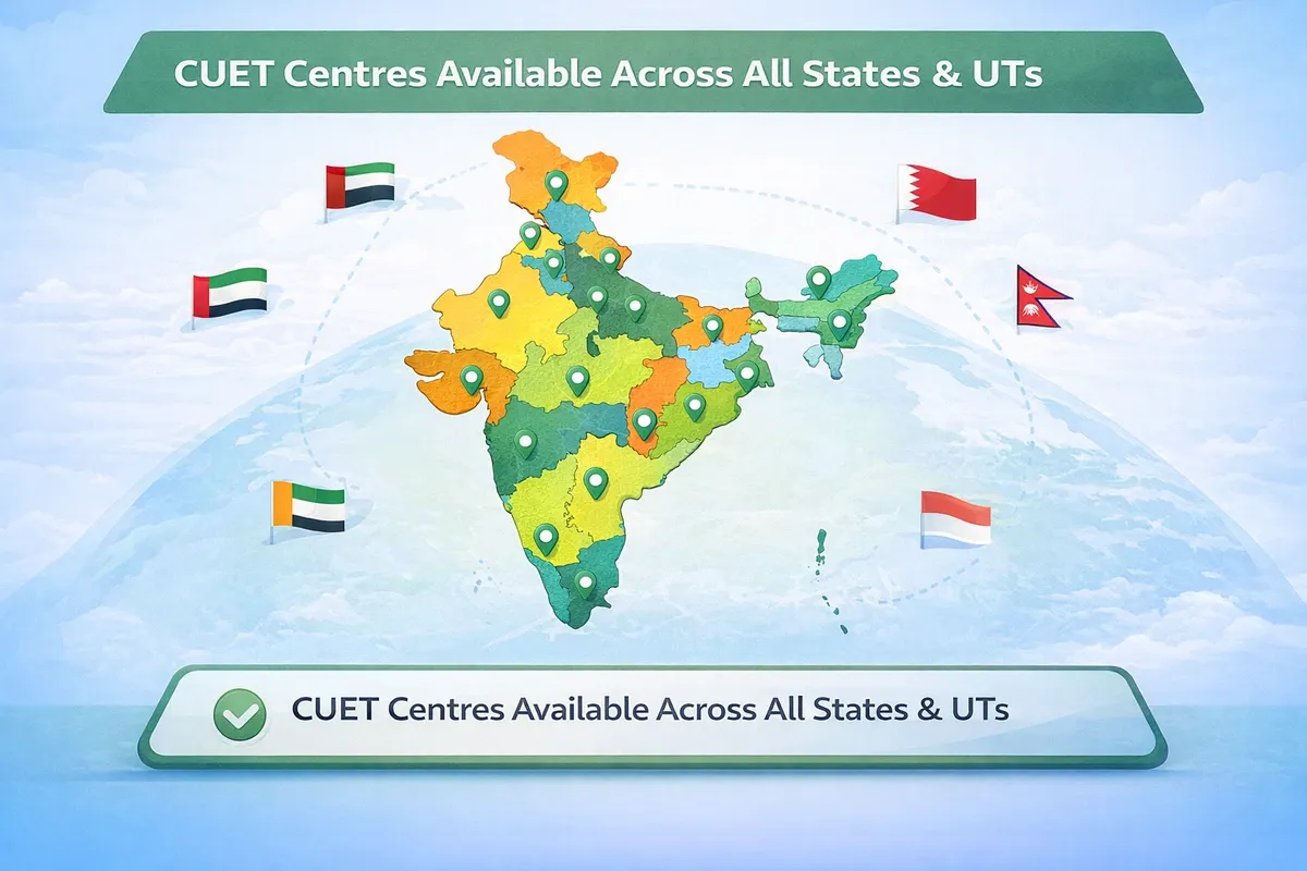 CUET Exam Centres 2026