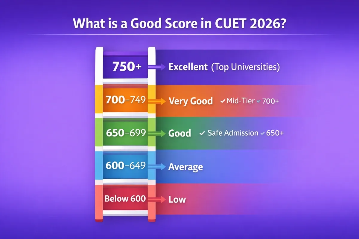 What is a Good Score in CUET 2026?